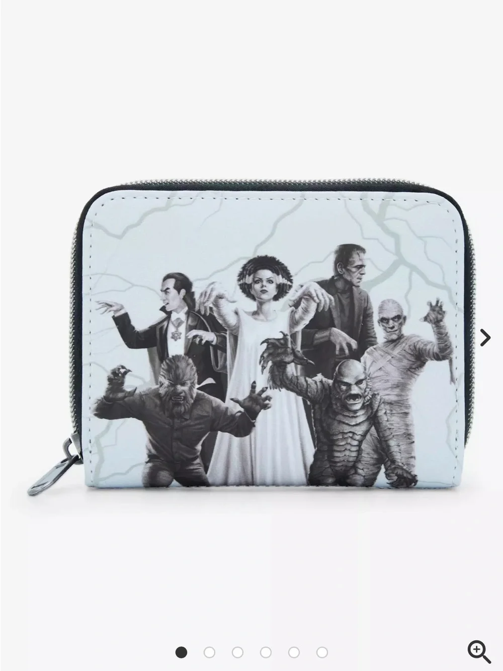 Loungefly Universal Monsters Glow-In-The-Dark Satchel Bag & Wallet